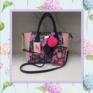 Betsey Johnson Rosebud Satchel LBGIANA